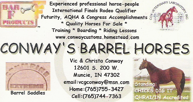 Conway Barrel Horses